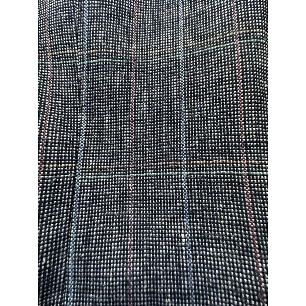 Cricketeer Blazer Mens 40" Black Checkered Tweed Pockets Suit Jacket Sports‎ - Picture 12 of 12